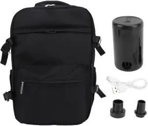Vacuum Backpack, Large Capacity Vacuum Compression Backpacks, 180 Degree Opening Compression Backpack for Travel Business (No Insulated Bag)