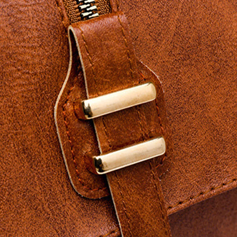 Versa-Style Faux Leather Backpack