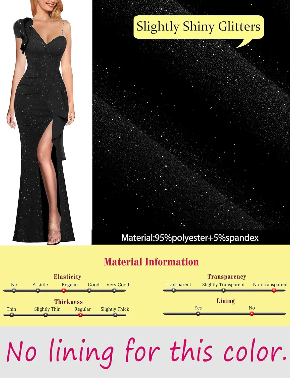 VFSHOW Womens Formal Prom Elegant Ruffle One Shoulder Beaded Strap Ruched Slit Maxi Dress Wedding Evening Long Gown