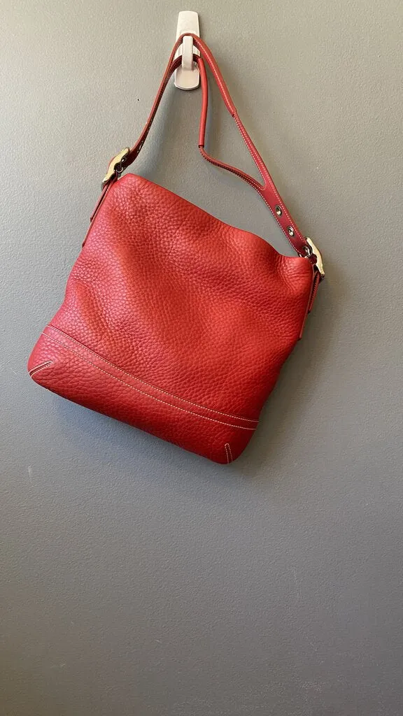Vintage Pebbled Shoulder Bag