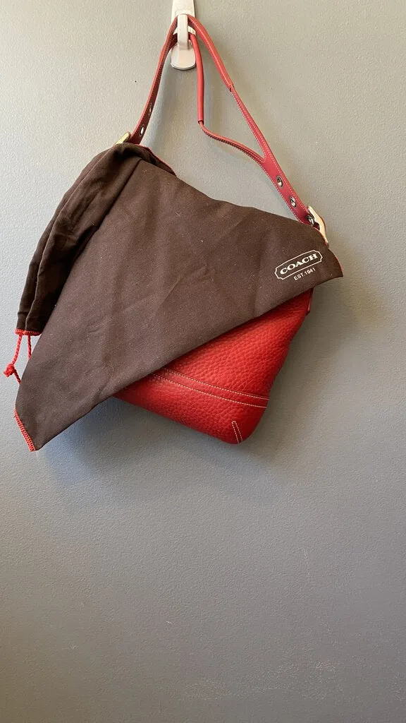 Vintage Pebbled Shoulder Bag