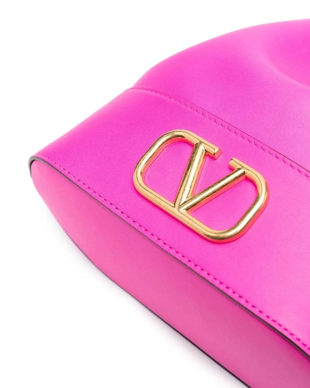VLOGO Bucket Bag in Pink