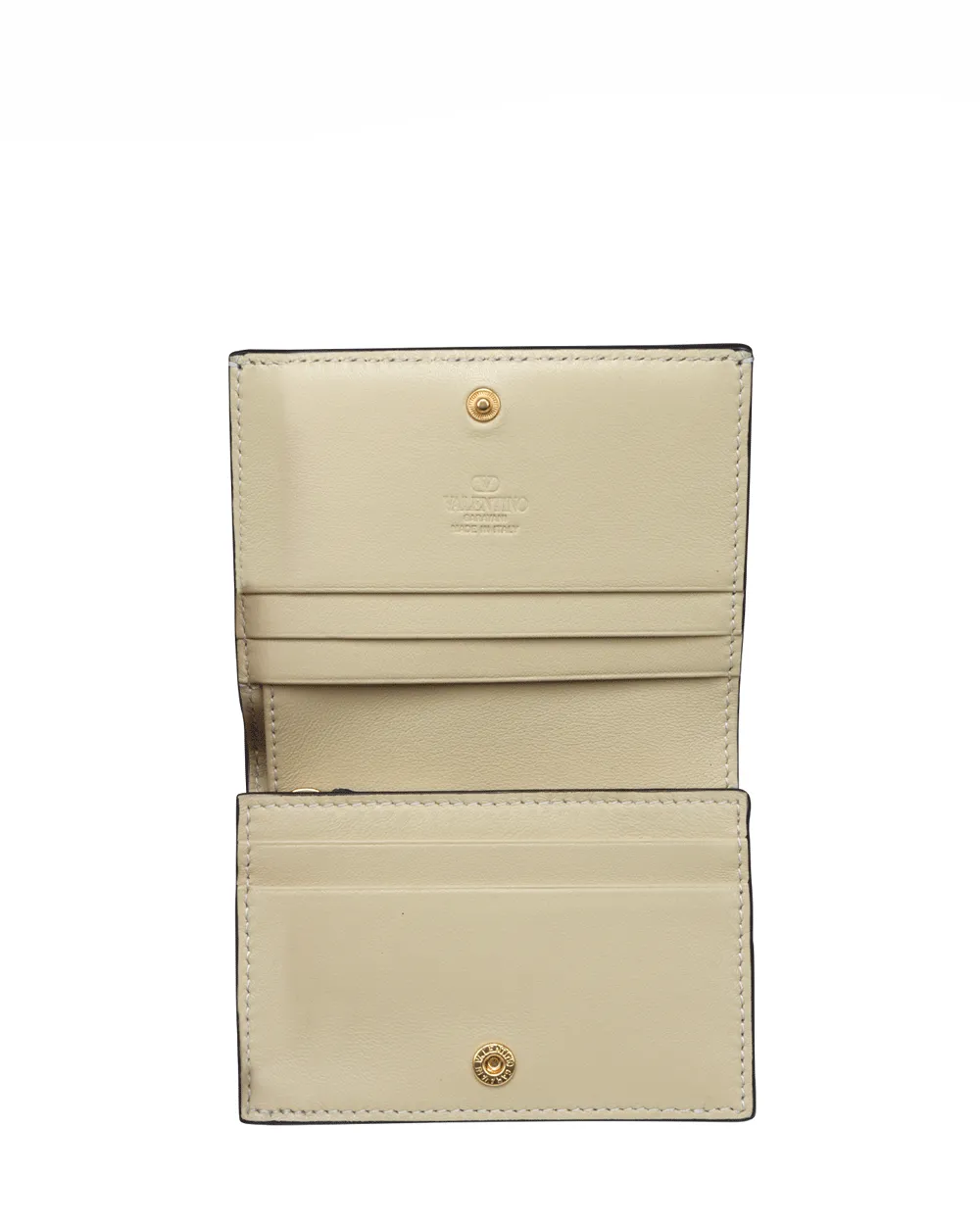 VLogo Signature Python Wallet in Cream