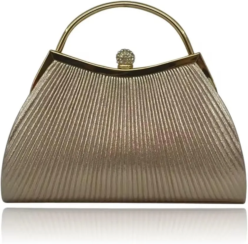 Wedding Clutch Purse For Women Bridesmaid Bag Classy Evening Handbag For Women Cocktail Party Purse Detachable Strap