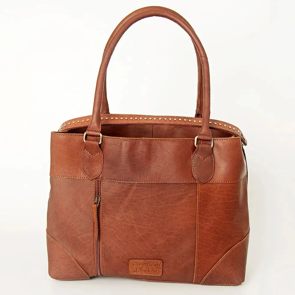 Western Lore Leather Tote