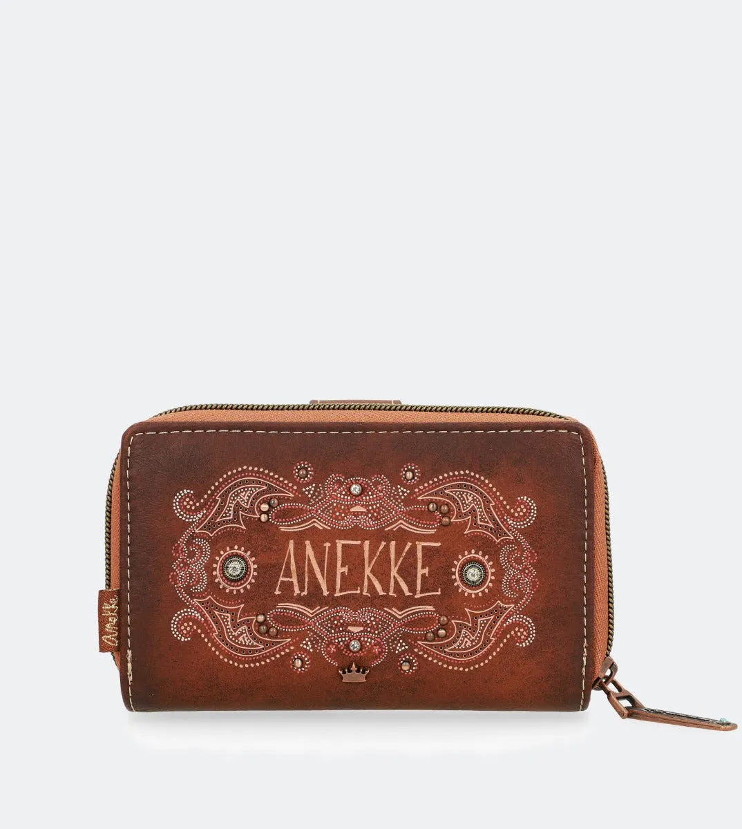 Western medium-size hard case wallet