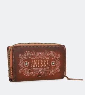 Western medium-size hard case wallet