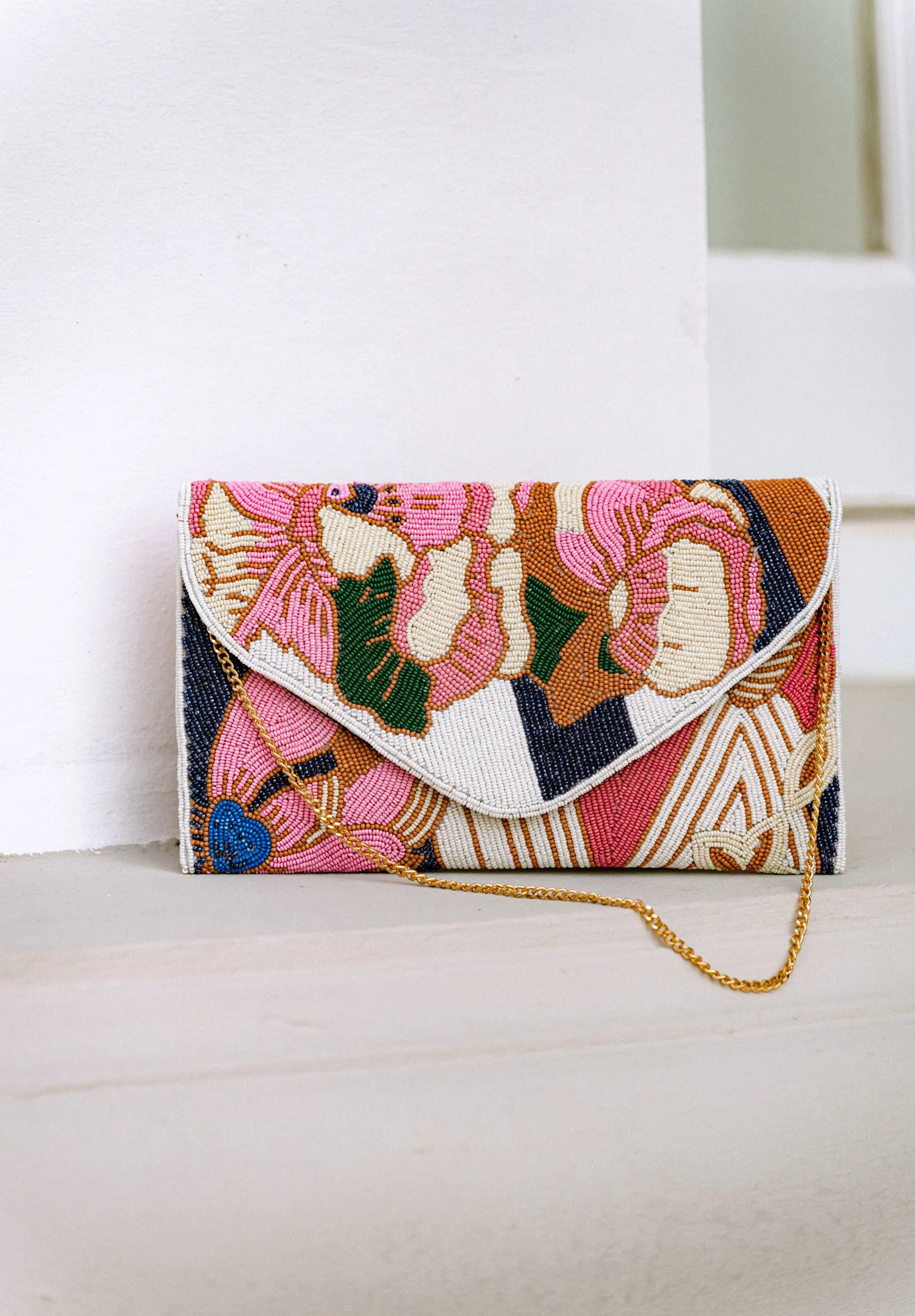 Wild Boulevard Beaded Crossbody (Preorder)