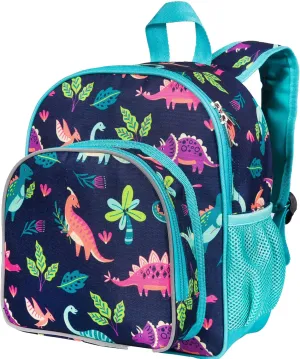 Wildkin 12-inch Kids Backpack – Padded, Adjustable, Ideal for Daycare & Travel (Darling Dinosaurs)