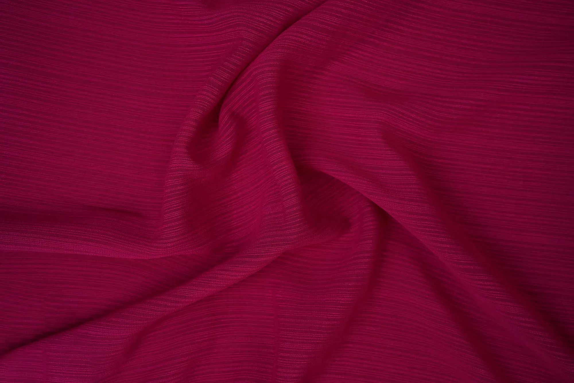 wine coloured barbie chiffon fabric