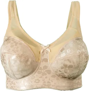 Women's 7102 Full Figure Wireless Seamed Cup Bra