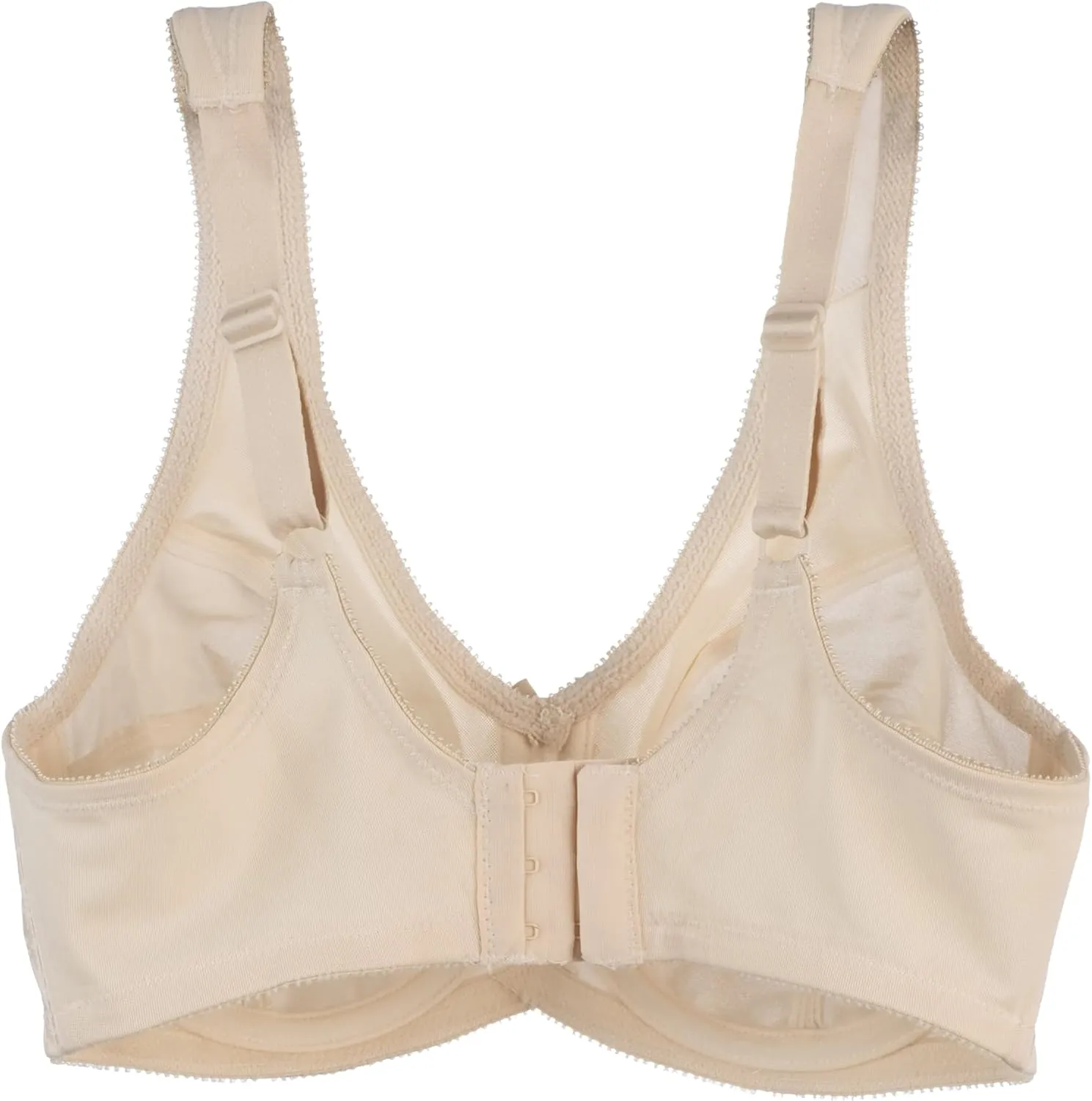 Women's 7102 Full Figure Wireless Seamed Cup Bra
