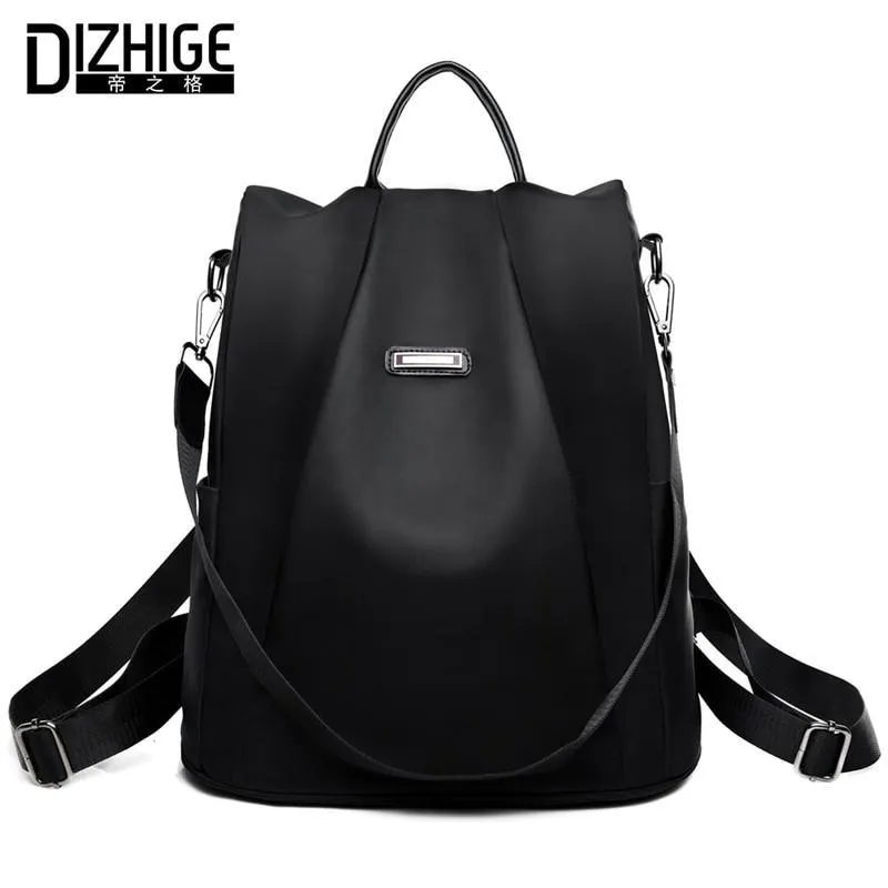 Women's Anti-theft Oxford Backpack - Water Resistant