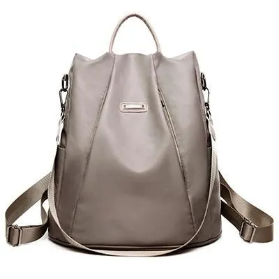 Women's Anti-theft Oxford Backpack - Water Resistant