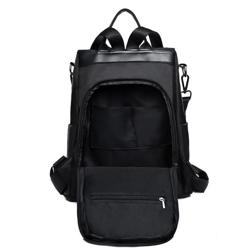 Women's Anti-theft Oxford Backpack - Water Resistant