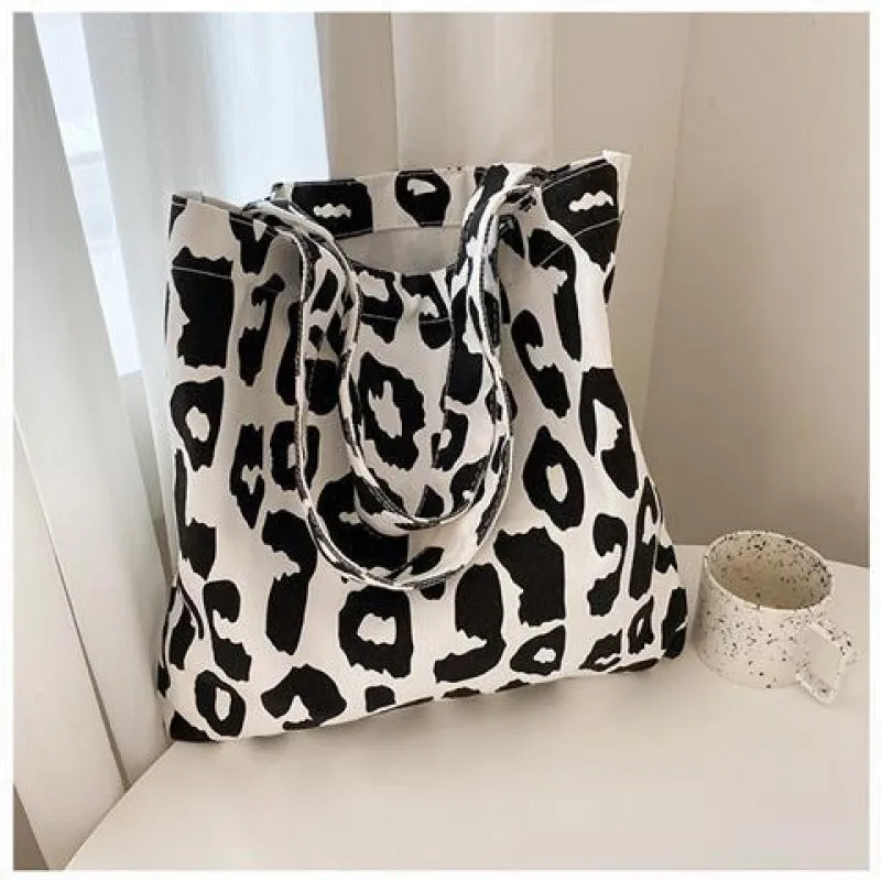 Women's Canvas Fashion Easy Matching Western Style Shoulder Bags