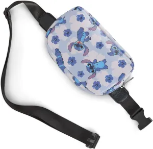 Womens Disney Stitch Belt Bag Crossbody Fanny Pack Waist Bag