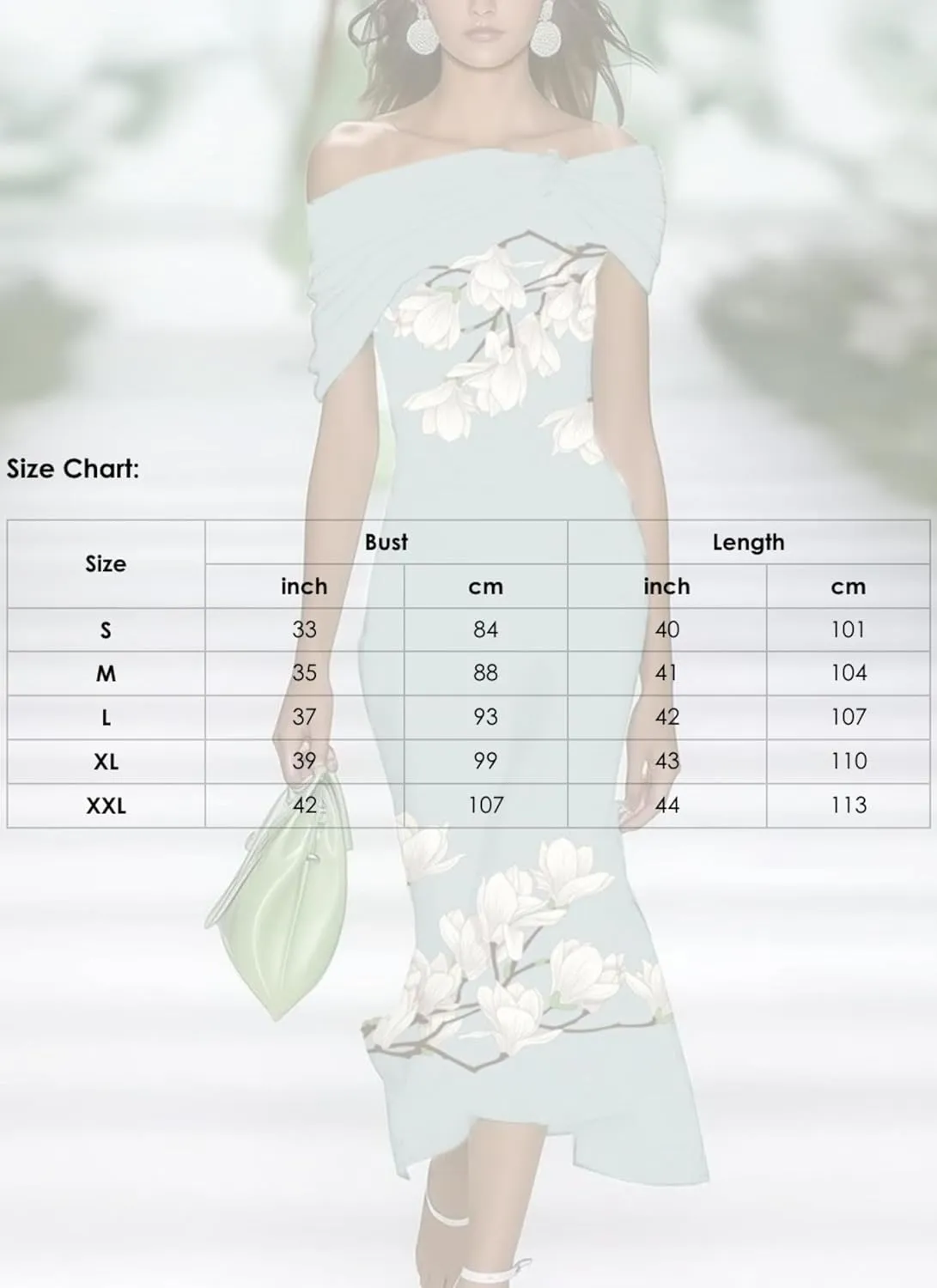 Womens Fresh Off Shoulder Floral Print Green Maxi Dress 2025 Fashion Slim Fit Summer Dress