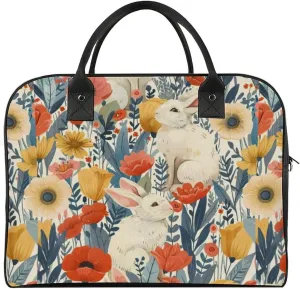 Women's Handbag Floral Print Contains Pocket Storage Bag Work Commuting Shoulder Cross-Body Bag