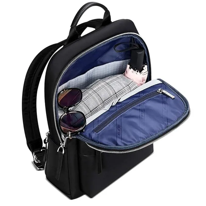 Women’s Laptop Backpack - Stylish & Water Resistant | 15.6 Inch | Black