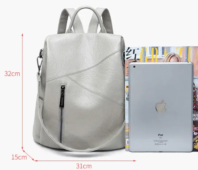 Womens Premium Quality Anti Theft Design Fashion Backpack