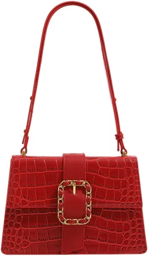 Women's Stylish Shoulder Bag High-End Casual Crossbody Purse Underarm Handbag Fashionable Tote