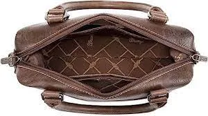 Wrangler Buckle Classic Barrel Satchel