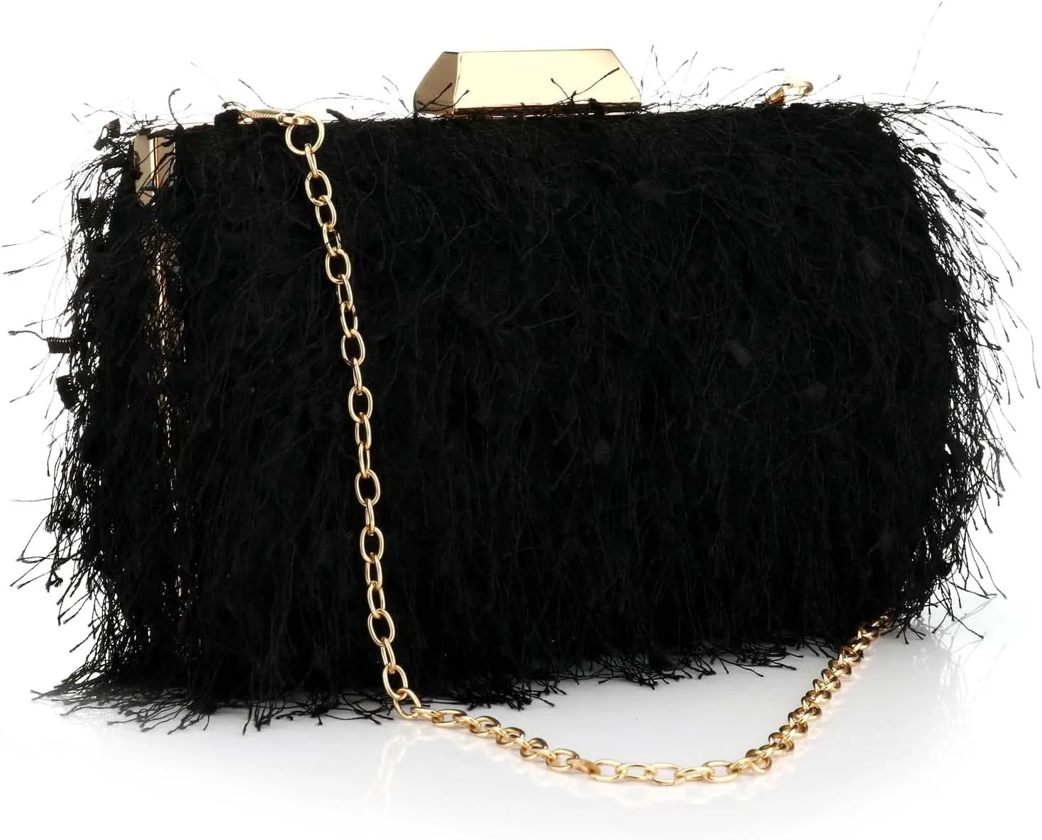 YYW Clutch Purse for Women Cute Handbags Top Handle Evening Bag Crossbody Bag Shoulder Bag for Wedding Party Prom Banquet